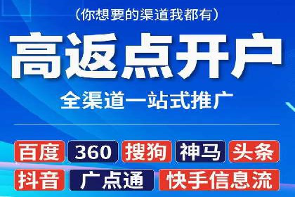 搜索开户返点案例分析：如何赚取丰厚回报